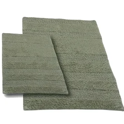 Castle Hill London Wide Cut 2-pc. Bath Rug Set