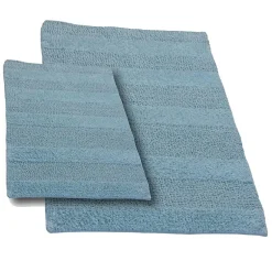 Castle Hill London Wide Cut 2-pc. Bath Rug Set