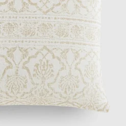 Casual Comfort Antique Floral Cotton Square Throw Pillow