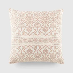Casual Comfort Antique Floral Cotton Square Throw Pillow