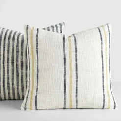 Casual Comfort Bengal Framed Stripe 2-pc. Square Throw Pillow Set