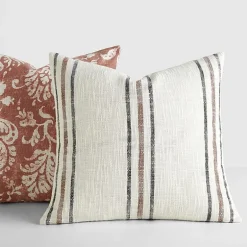 Casual Comfort Bengal Stripe Yarn Dyed 2-pc. Square Throw Pillow Set