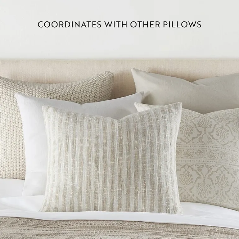Casual Comfort Bengal Stripe Yarn Dyed 2-pc. Square Throw Pillow Set