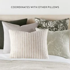 Casual Comfort Bengal Stripe Yarn Dyed 2-pc. Square Throw Pillow Set