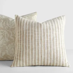 Casual Comfort Bengal Stripe Yarn Dyed 2-pc. Square Throw Pillow Set