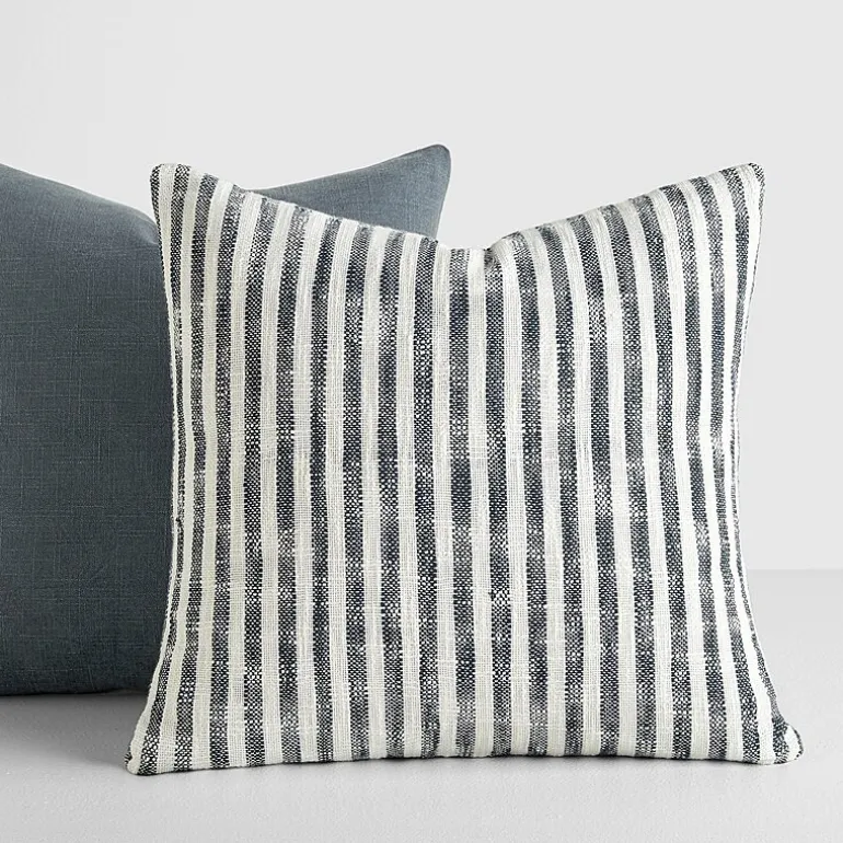 Casual Comfort Bengal Stripe Yarn Dyed 2-pc. Square Throw Pillow Set