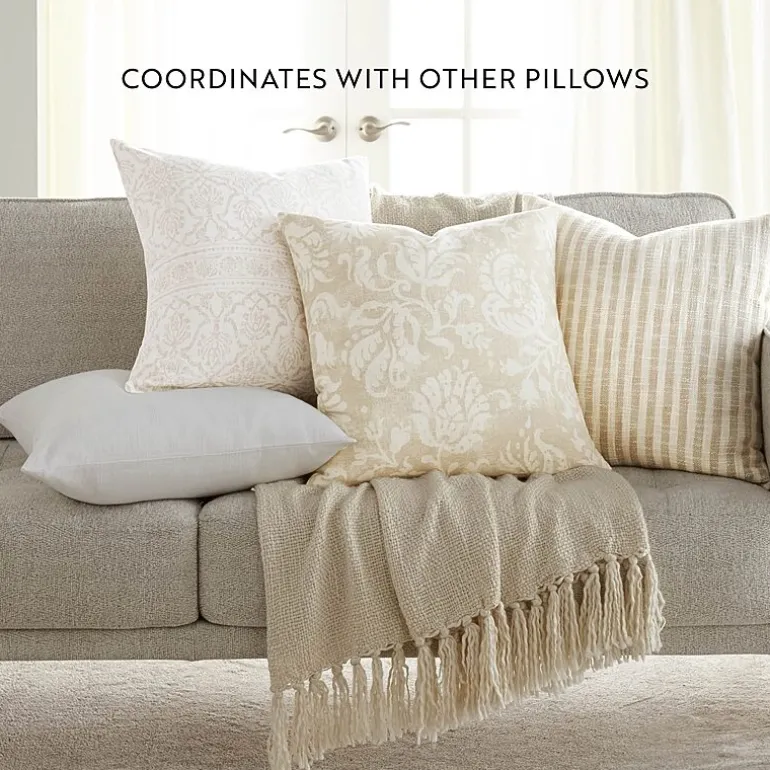 Casual Comfort Bengal Stripe Yarn Dyed 2-pc. Square Throw Pillow Set