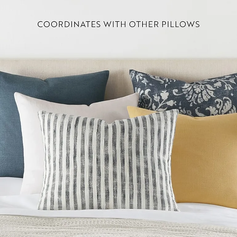 Casual Comfort Bengal Stripe Yarn Dyed 2-pc. Square Throw Pillow Set
