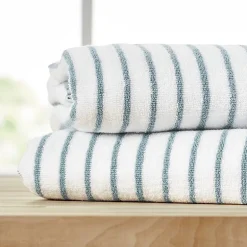 Casual Comfort Cabana Stripe 2 Pack Beach Towel