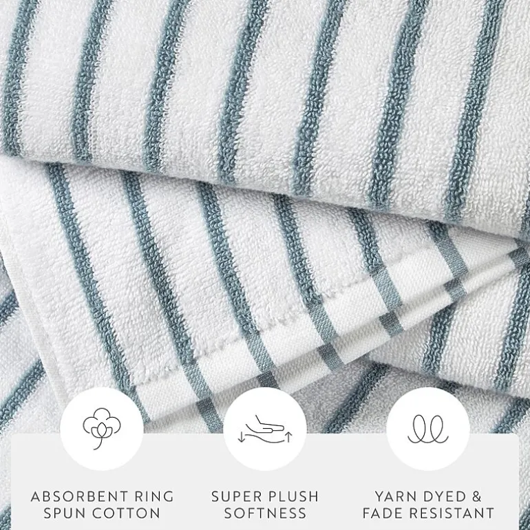 Casual Comfort Cabana Stripe 2 Pack Beach Towel