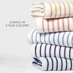 Casual Comfort Cabana Stripe 2 Pack Beach Towel