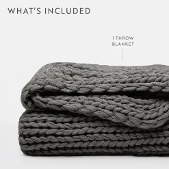 Casual Comfort Chunky Midweight Throw