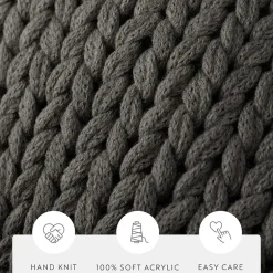 Casual Comfort Chunky Midweight Throw