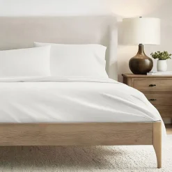 Casual Comfort 100% Cotton Percale Ultra-Soft 4 Piece Sheet Set