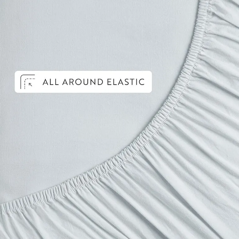 Casual Comfort 100% Cotton Percale Ultra-Soft 4 Piece Sheet Set
