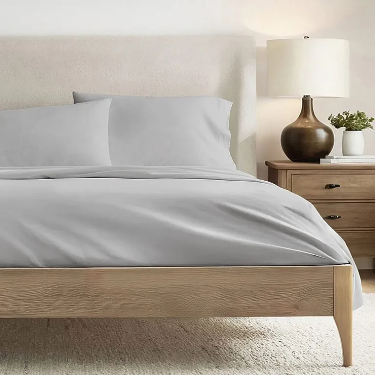 Casual Comfort 100% Cotton Percale Ultra-Soft 4 Piece Sheet Set
