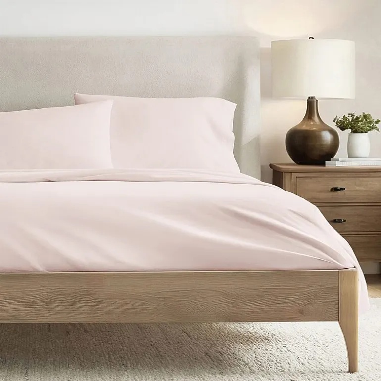 Casual Comfort 100% Cotton Percale Ultra-Soft 4 Piece Sheet Set