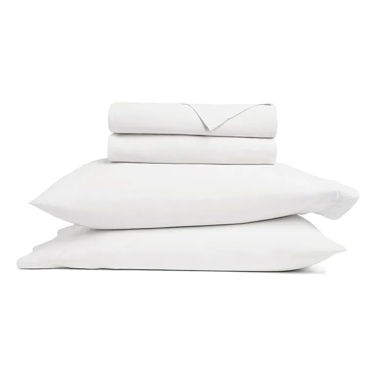 Casual Comfort 100% Cotton Percale Ultra-Soft 4 Piece Sheet Set