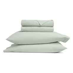 Casual Comfort 100% Cotton Percale Ultra-Soft 4 Piece Sheet Set