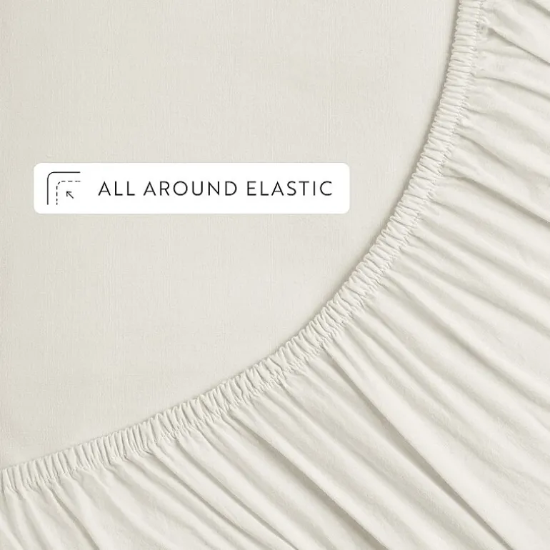 Casual Comfort 100% Cotton Percale Ultra-Soft 4 Piece Sheet Set