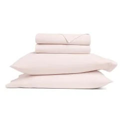 Casual Comfort 100% Cotton Percale Ultra-Soft 4 Piece Sheet Set