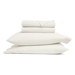 Casual Comfort 100% Cotton Percale Ultra-Soft 4 Piece Sheet Set