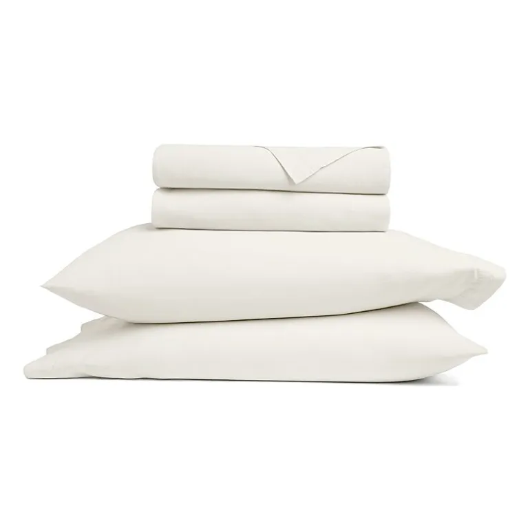 Casual Comfort 100% Cotton Percale Ultra-Soft 4 Piece Sheet Set
