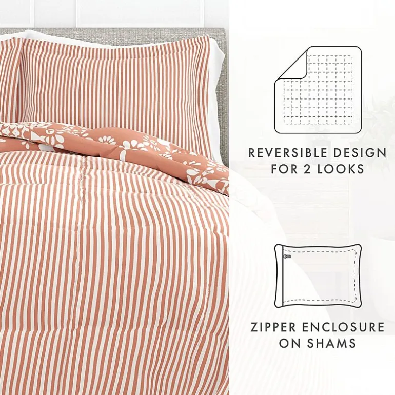 Casual Comfort Daisy Medallion Reversible Down-Alternative Comforter