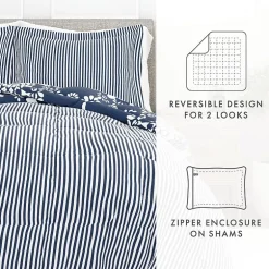 Casual Comfort Daisy Medallion Reversible Down-Alternative Comforter