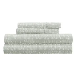 Casual Comfort Dashed Lines Patterned Sheet Set