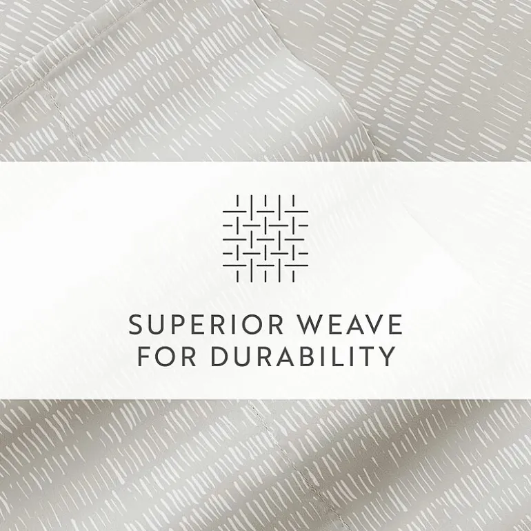 Casual Comfort Dashed Lines Patterned Sheet Set