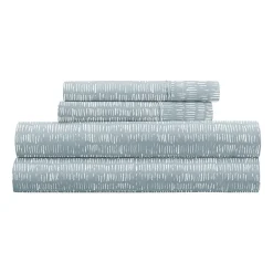 Casual Comfort Dashed Lines Patterned Sheet Set