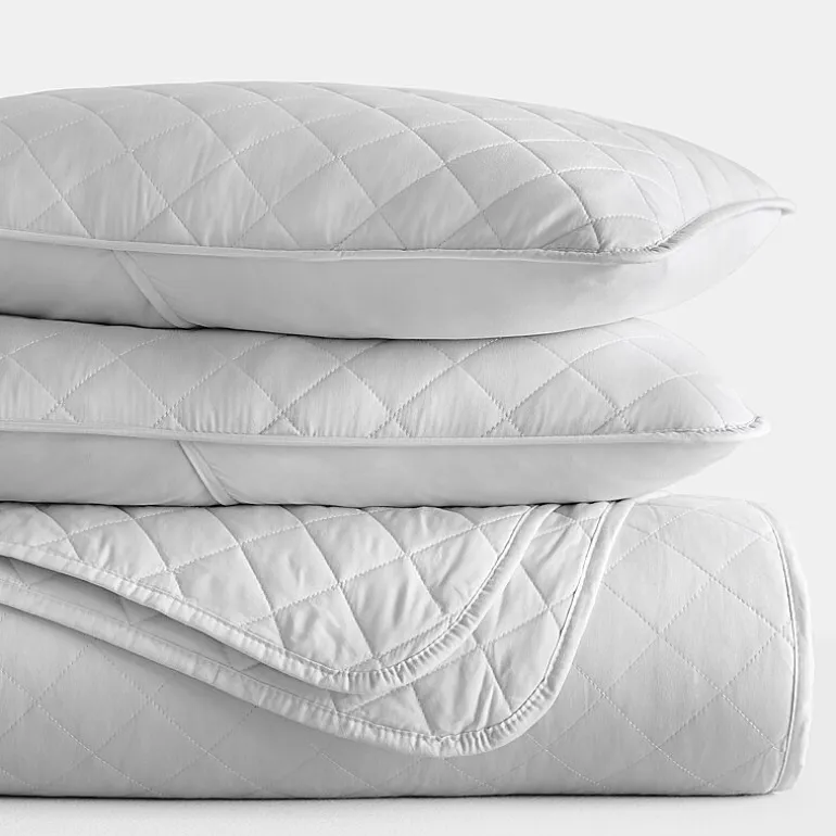 Casual Comfort Diamond Stitch Quilt Set