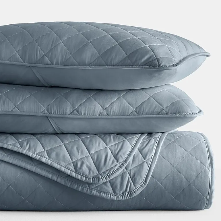 Casual Comfort Diamond Stitch Quilt Set