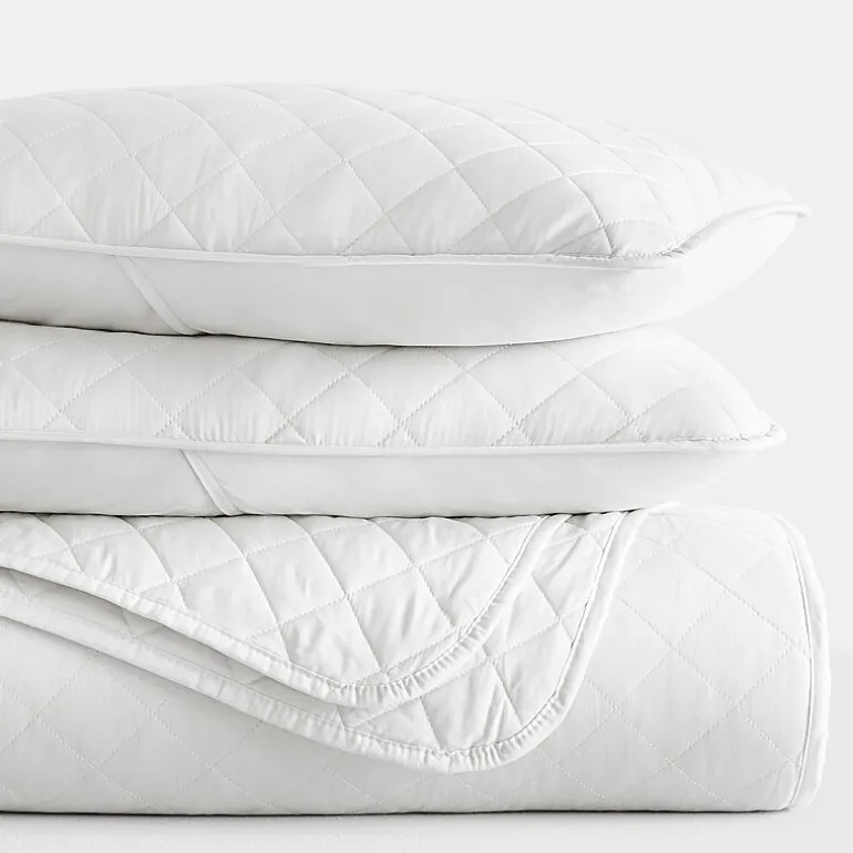 Casual Comfort Diamond Stitch Quilt Set