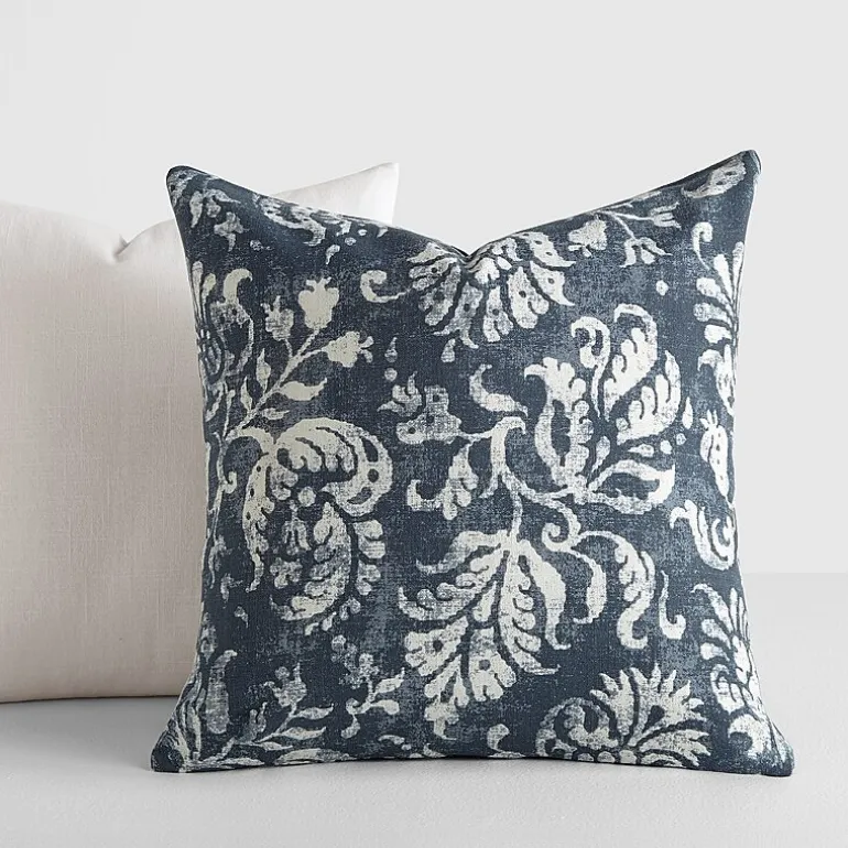 Casual Comfort Distressed Floral 2-pc. Square Throw Pillow Set