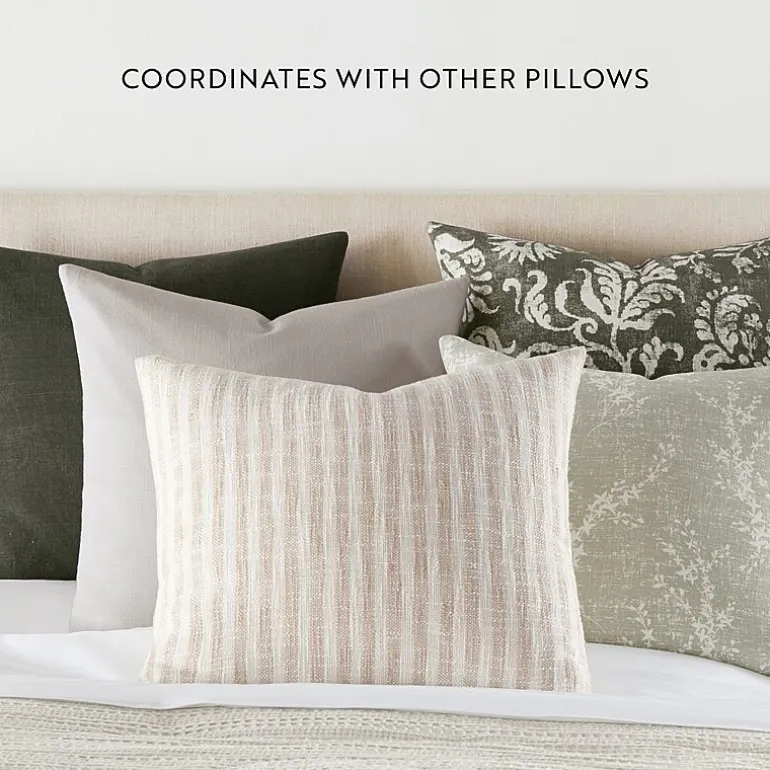 Casual Comfort Distressed Floral 2-pc. Square Throw Pillow Set