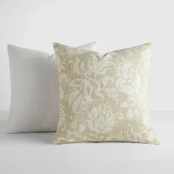 Casual Comfort Distressed Floral 2-pc. Square Throw Pillow Set
