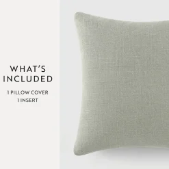 Casual Comfort Distressed Stonewash Cotton Decor Throw Pillow
