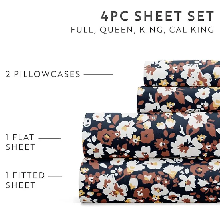 Casual Comfort Floral Dream Patterned Sheet Set