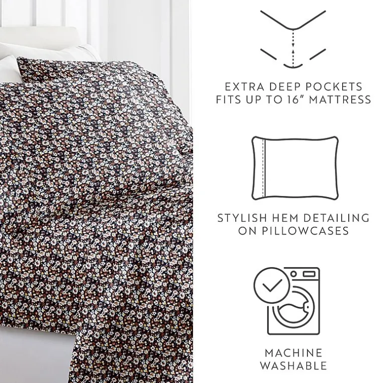 Casual Comfort Floral Dream Patterned Sheet Set