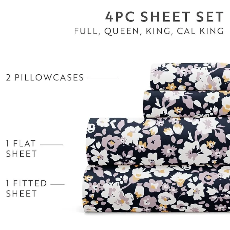 Casual Comfort Floral Dream Patterned Sheet Set