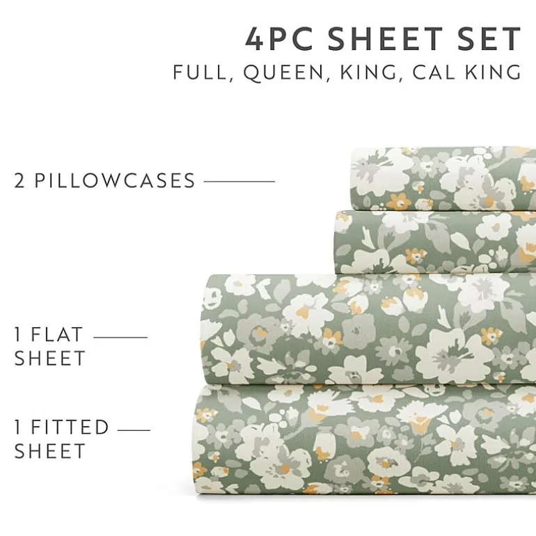 Casual Comfort Floral Dream Patterned Sheet Set
