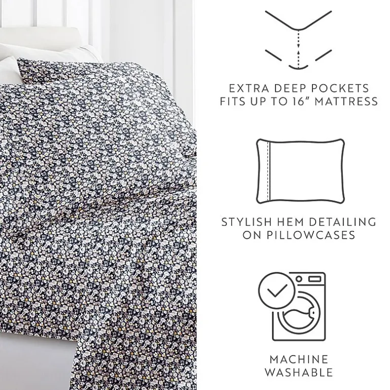 Casual Comfort Floral Dream Patterned Sheet Set