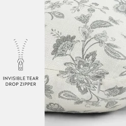 Casual Comfort Jacobean Cotton Square Throw Pillow