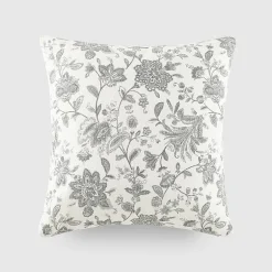 Casual Comfort Jacobean Cotton Square Throw Pillow