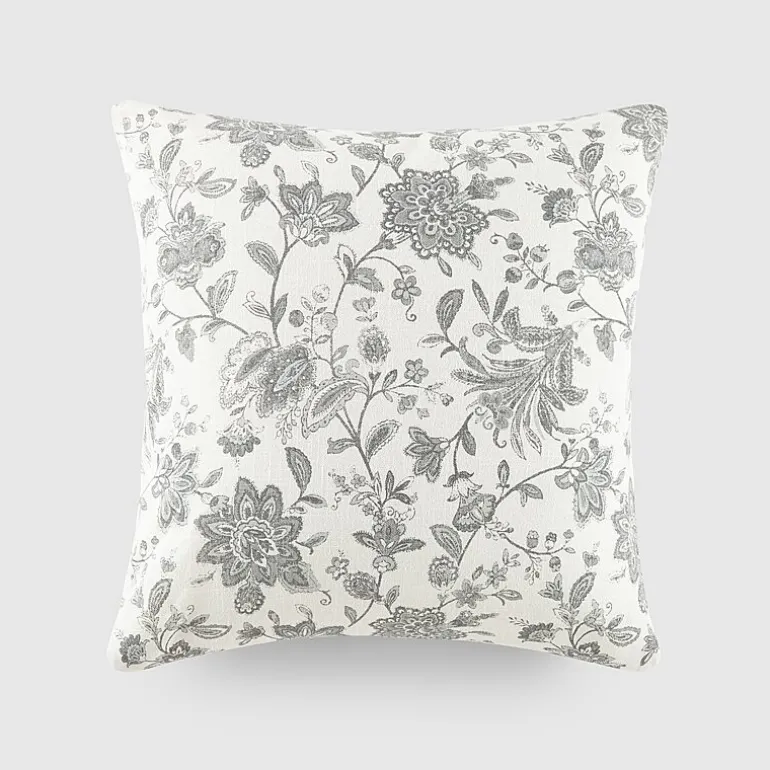 Casual Comfort Jacobean Cotton Square Throw Pillow