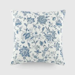 Casual Comfort Jacobean Cotton Square Throw Pillow