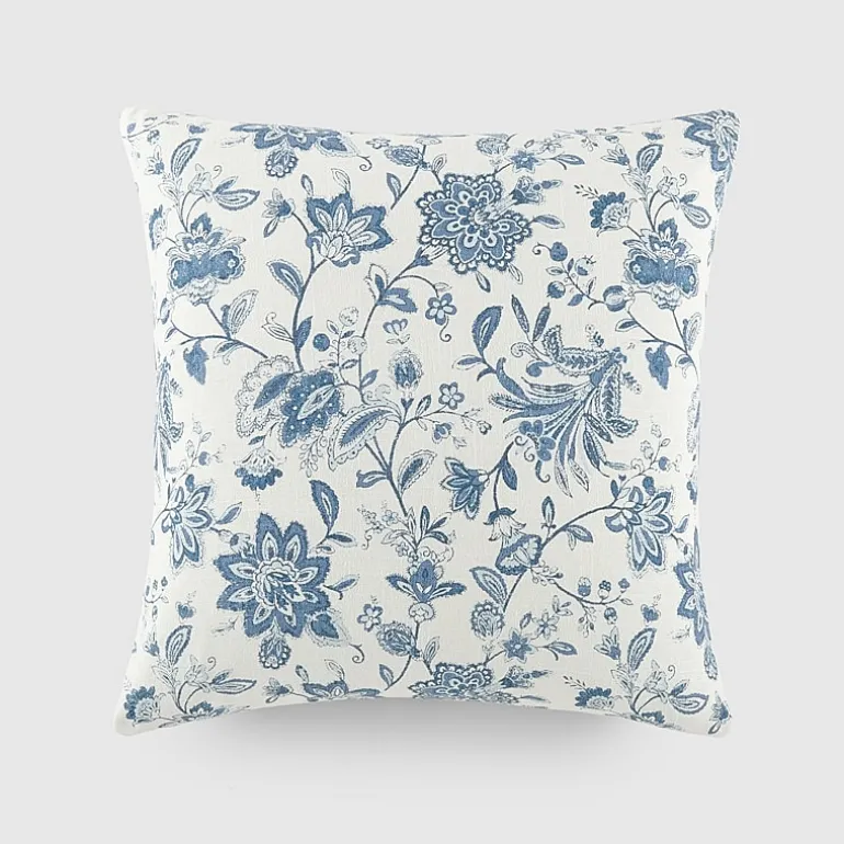 Casual Comfort Jacobean Cotton Square Throw Pillow