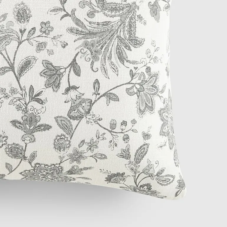 Casual Comfort Jacobean Cotton Square Throw Pillow